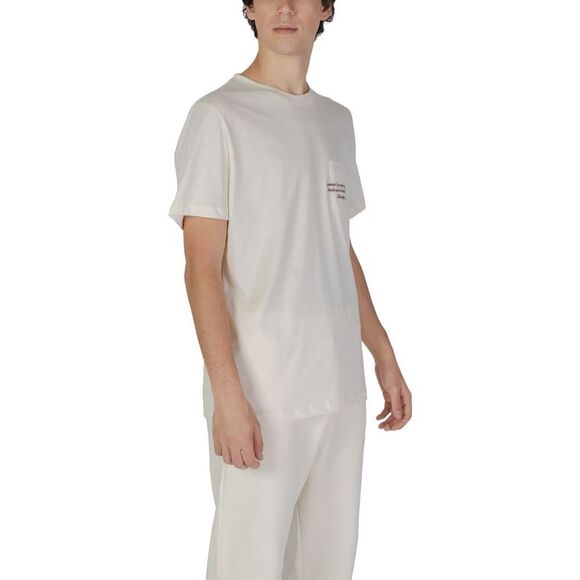 Underclub Cream Cotton Men's Clothing - Picture 4 of 4